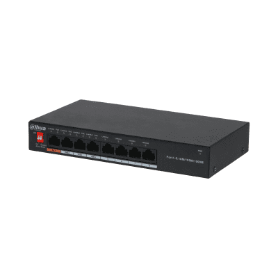 Dahua Technology PFS3008-8GT-60 8-Port Gigabit Ethernet PoE Switch with 4-Port PoE