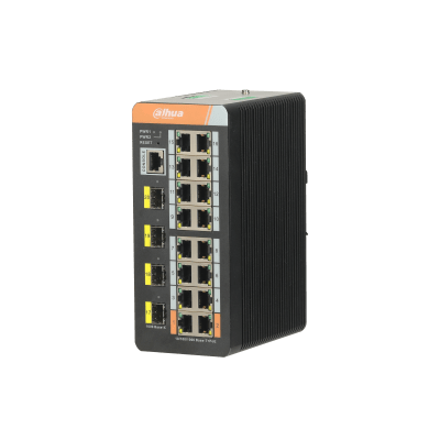 Dahua Technology PFS4420-16GT-DP 20-port Gigabit Industrial Switch with 16-port PoE (Managed)