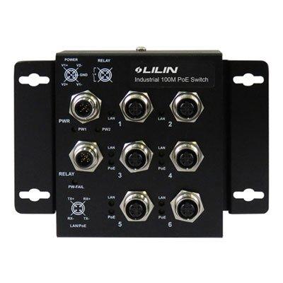 LILIN PS3064DM 6 port industrial PoE switch