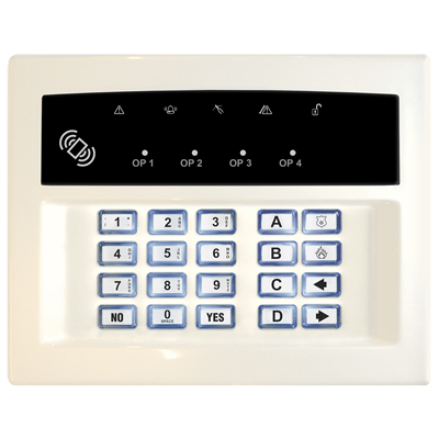 Pyronix LEDRKP/WHITE-WE Wireless Arming Keypad