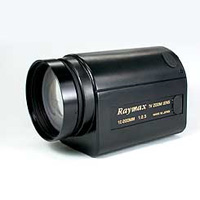 Raymax RHM20Z1025M 1/2 inch motorised zoom lens with remote iris