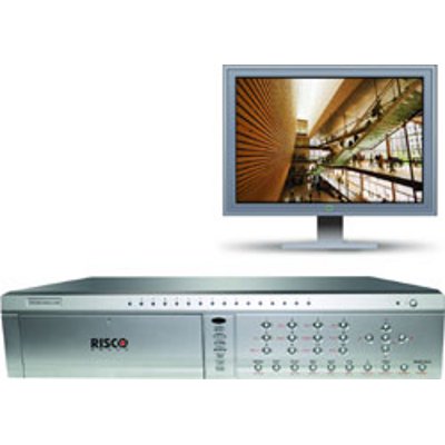 RISCO Group Net DVR 6008 DVR with advanced variable or constant bit rate compression