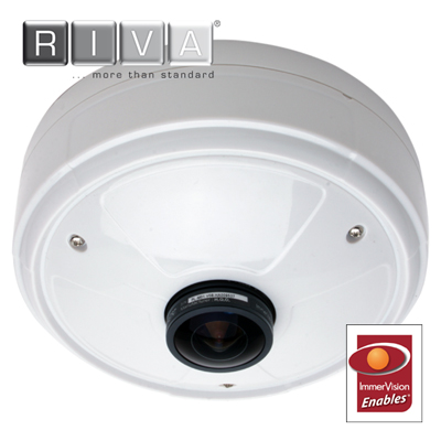 See more with the new 360° panomorph fisheye camera from RIVA