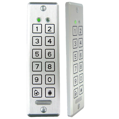 AYC-E55  Rosslare <em>Convertible</em> 2x6 Ultra-Slim Piezoelectric PIN Reader / Controller