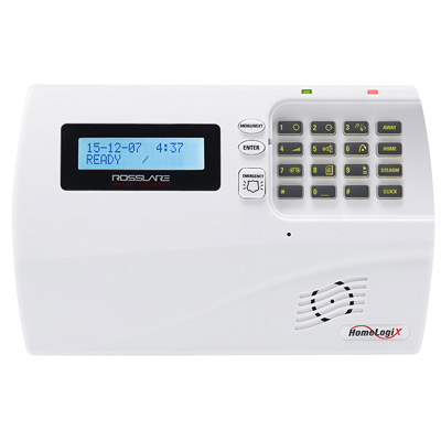 Rosslare HomeLogiX™ wireless intrusion control panel