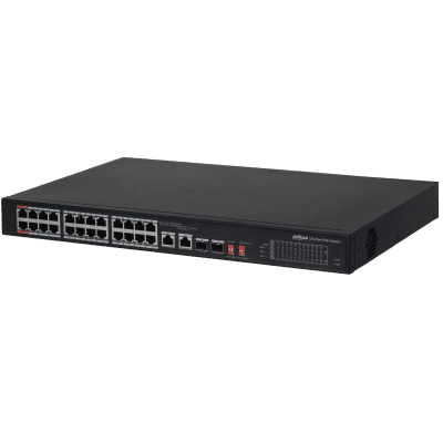 Dahua Technology S3226-24ET-360 26-Port Unmanaged Switch with 24-Port PoE
