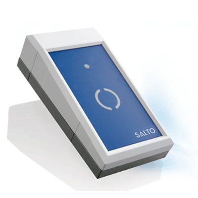 SALTO Desktop reader is designed to read data from the R&W carriers and send it to an external device
