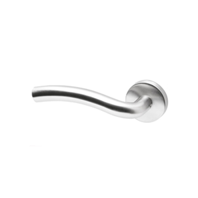 SALTO S handle made of satin stainless steel