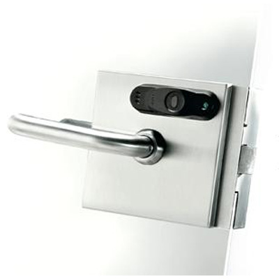 SALTO XS4 Glass door lock for use with glass door designs