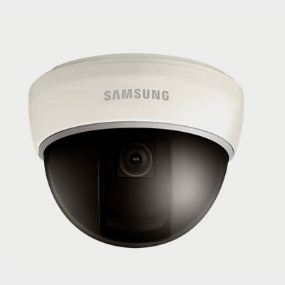 Hanwha Techwin America SCD-2021 dome camera with 3-axis mechanical design