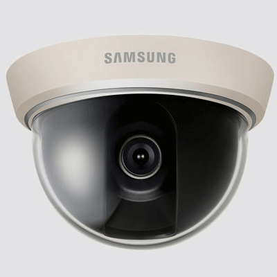 Hanwha Techwin America SCD-2030 dome camera ideal for small areas like elevators and indoor applications