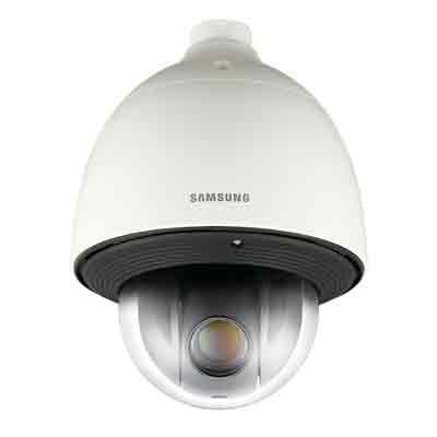 Hanwha Techwin America SCP-2371HN motion detection PTZ dome camera