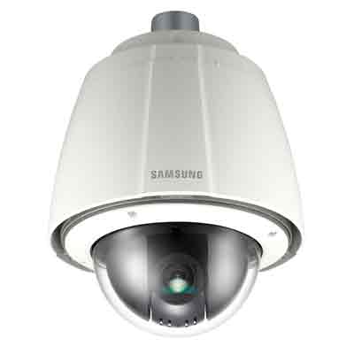 Hanwha Techwin America SCP-3370TH WDR PTZ camera with auto tracking functions