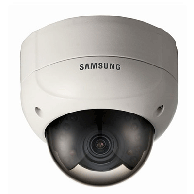 Hanwha Techwin America SCV-2080R dome camera with OSD menu access via coaxial telemetry