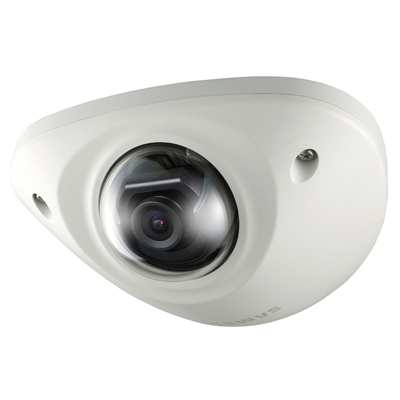 Hanwha Techwin America SNV-5010 vandal resistant network dome camera on the right tracks for European railway industry