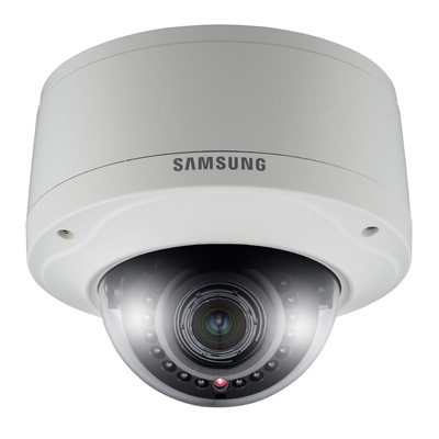 Hanwha Techwin America SNV-5080R dome camera with progressive scanning system