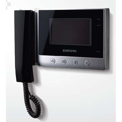 Hanwha Techwin America SVD-4332 video door phone with Intercom call along with sub monitors