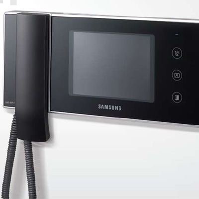 Hanwha Techwin America SVD-5012 door release; door answering and monitoring