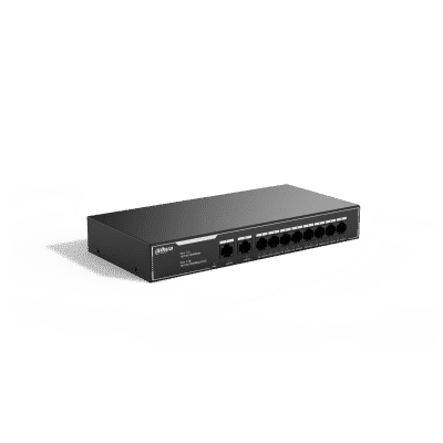 Dahua Technology SG1010LP 10-Port Economical Gigabit PoE Switch with 8-Port PoE