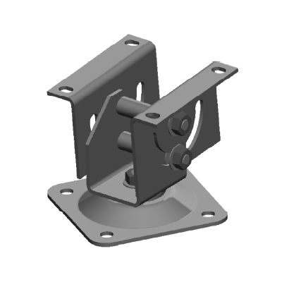 Vanderbilt CAHA1040 stainless steel swivel mount for CCTV camera housings