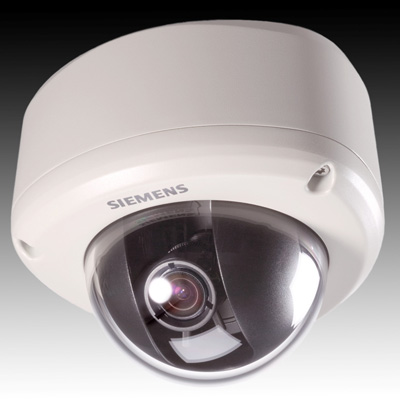 Siemens CVWC1325-LX 1/3-inch CMOS ultra wide dynamic vandal-resistant dome with 500 TVL