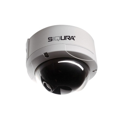 Siqura FD62 IP megapixel fixed dome camera with two-way audio