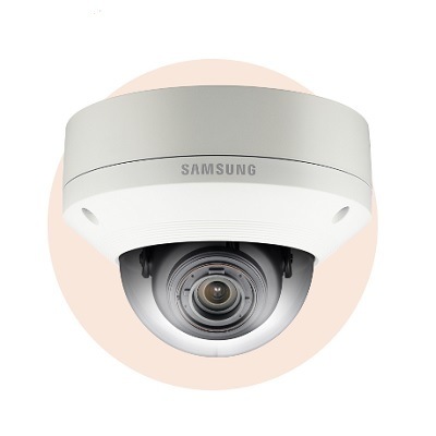 Hanwha Techwin America SNV-8080 5M Vandal-Resistant Network Dome Camera