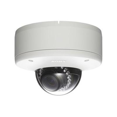 Sony SNC-DH160 vandal resistant network mini-dome camera with IR illuminators