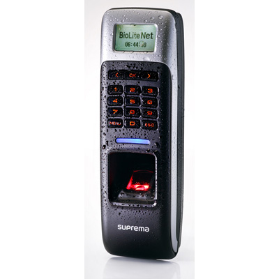 Suprema BioLite Net is an IP based outdoor fingerprint terminal