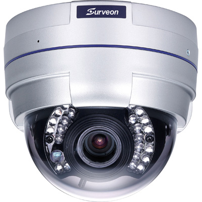Surveon CAM4321 full HD day/night fixed dome network camera with PoE