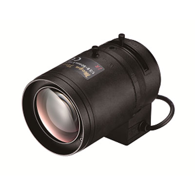 Tamron M13VG550IR Vari-Focal lens supporting mega-pixel resolution and NIR (Near-IR) bandwidth for security / surveillance use