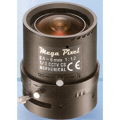 Tamron M13VM308 varifocal lens with 3-8mm focal length and manual iris