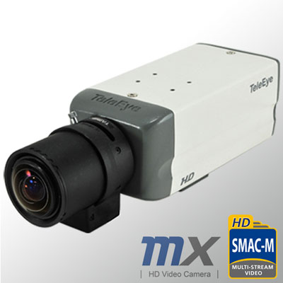 Finalist in IFSEC Awards 2012 – TeleEye MX763-HD day / night box camera