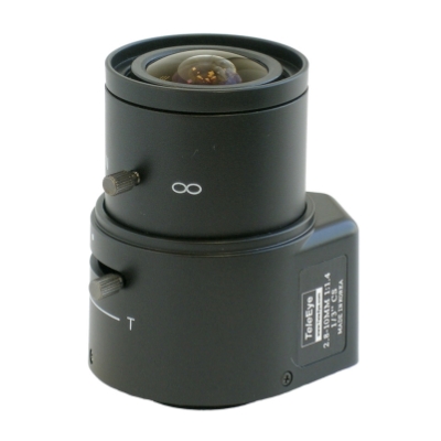 TeleEye TE2810A CCTV camera lens with focal length up to 10mm and auto iris