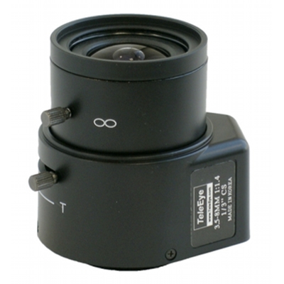 TeleEye TE358A CCTV camera lens with auto iris