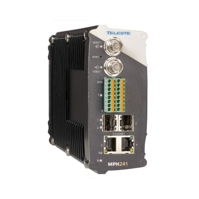 Teleste MPH241 - high performance IP HD/SD video encoder