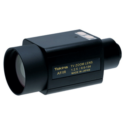 Tokina TM18Z8625AF-IR CCTV camera lens with auto iris and motorised zoom