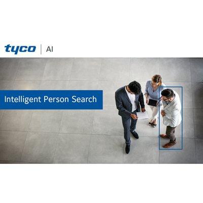 American Dynamics ADAI-TYCFACSSA Tyco AI server add-on, 1 face detection SSA license (includes all AI rules), per camera