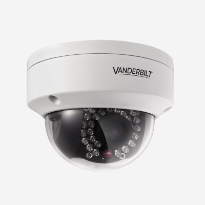 Vanderbilt CVMS1310-IR 1.3 megapixel fixed lens vandal-proof network dome camera