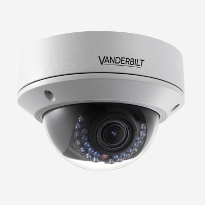 Vanderbilt CVMS2010-VIR 2 megapixel CMOS varifocal vandal-proof network dome camera