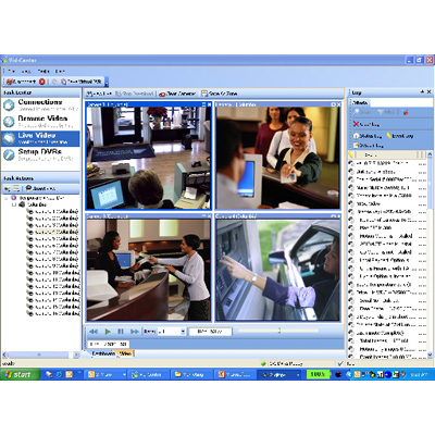 Verint Nextiva Financial Vid-Center CCTV surveillance software