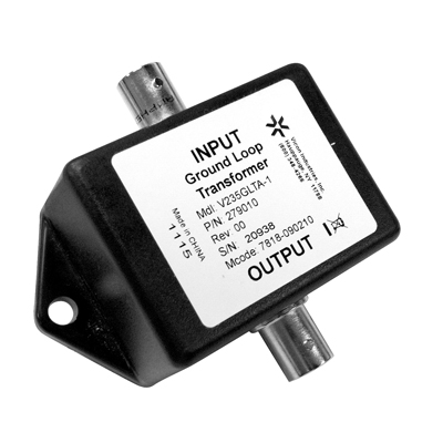 Vicon V235GLTA-1 ground loop transformer for coaxial control system