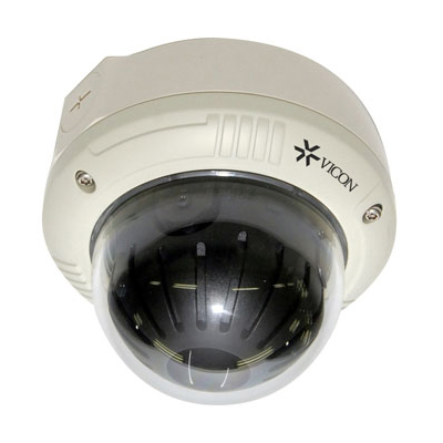 Vicon V661D-312D-1 1/3-inch WDR indoor/outdoor dome camera with 750 TVL resolution