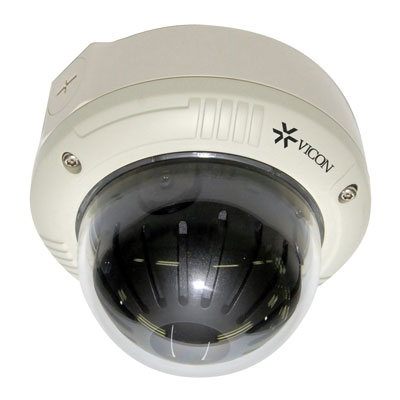 Vicon V661D-312D WDR indoor/outdoor fixed dome camera with 600 TVL resolution