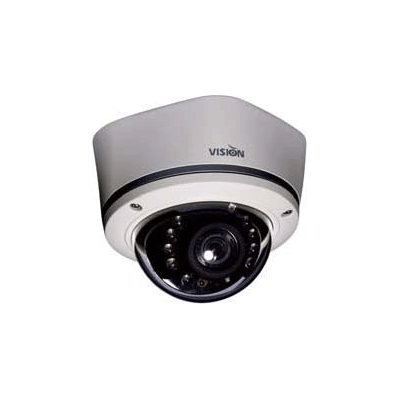 Visionhitech VDA140S dome camera with dual flush and surface mount design
