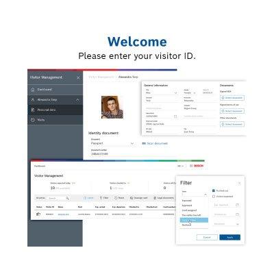 Bosch AMS-FVISPLU visitor management