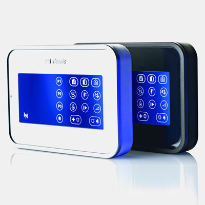 Visonic introduces the touch-screen keypad KP-160 PG2