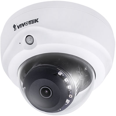 VIVOTEK FD816BA-H indoor dome network camera equipped with a Full HD sensor