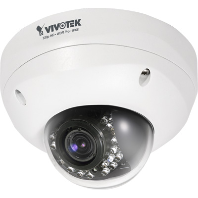 VIVOTEK FD8335H: 720p HD P-iris WDR Pro vandal-resistant fixed dome network camera