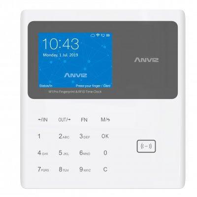 Anviz W1C Pro RFID card time attendance terminal